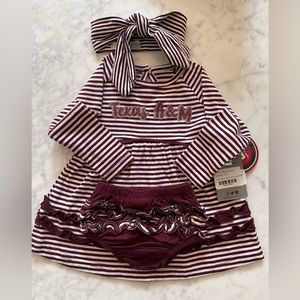 Baby girl Texas A&M dress
